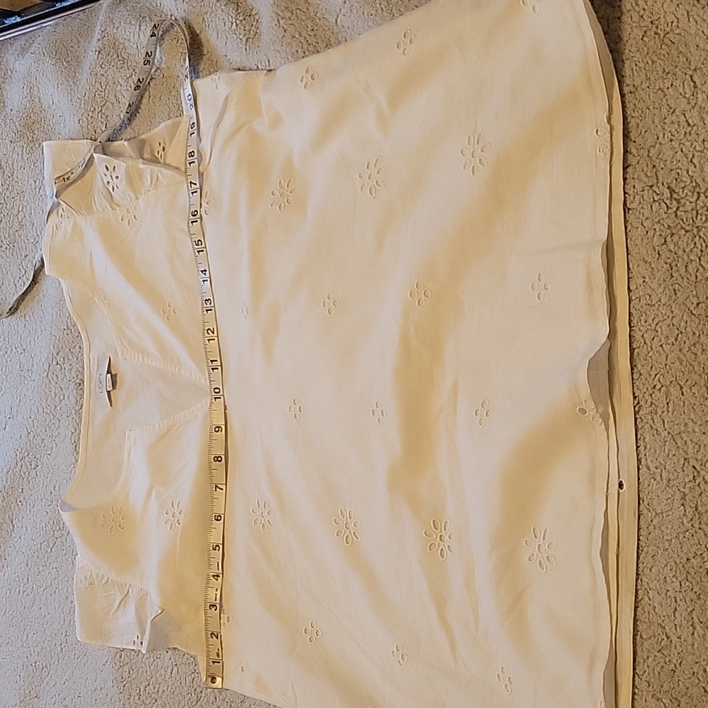 Loft cotton Ruffled sleeve Tunic - Picture 5 of 10